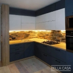 Кухня с фасадами Fenix NTM