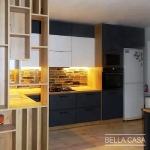 Кухня с фасадами Fenix NTM