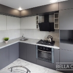 Кухня с фасадами из пластика Abet Laminati