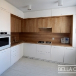 Кухня с фасадами из крашеного MDF и ДСП Egger