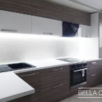 Кухня с фасадами из пластика Abet Laminati