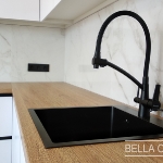 Кухня с фасадами Fenix NTM