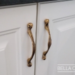 Кухня с фасадами из крашеного MDF