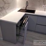 Кухня с фасадами Fenix NTM