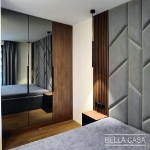 Мягкие панели и кровать