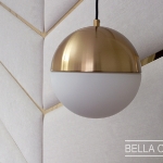 Кровать со стеновыми панелями