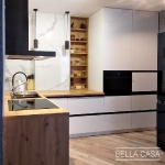 Кухня с фасадами из пластика Abet Laminati