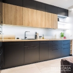 Кухня с фасадами из MDF