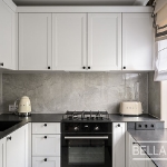 Кухня с фасадами из MDF