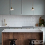 Кухня с фасадами из MDF