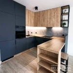 Кухня с фасадами Fenix NTM