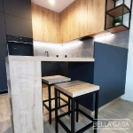 Кухня с фасадами Fenix NTM